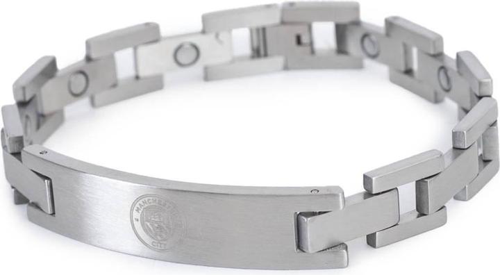Image du produit Manchester City FC - Bracelet (22 cm, Matériau 100% synthétique)