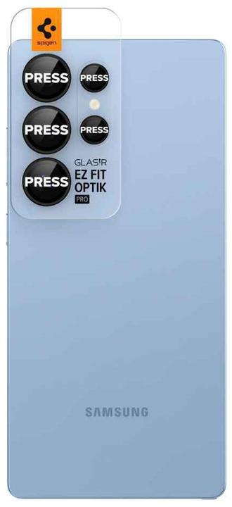 Actual product image Spigen Samsung Galaxy S25 Ultra Glas.tR EZ Fit Optik Pro HD Lens protector, 2-pack (2 Piece, Samsung Galaxy S25 Ultra)