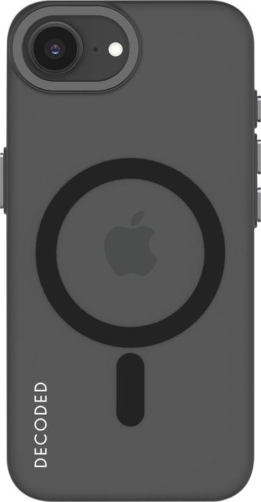 Actual product image Decoded Backcover Apple iPhone 16e Frosted Black (Apple iPhone 16e)