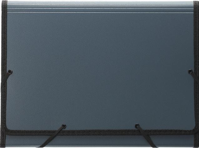Image du produit Kolma Fardes à compartiments A4 superstrong 12 onglets anthracite (A4, 1 x)