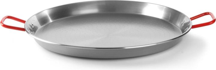 Hendi Padella per paella piatta in acciaio 600x40 mm (60 cm, Padella per paella, Acciaio)