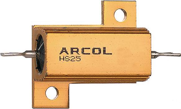Actual product image Arcol HS25 Al house wirewound resistor,10R 25W