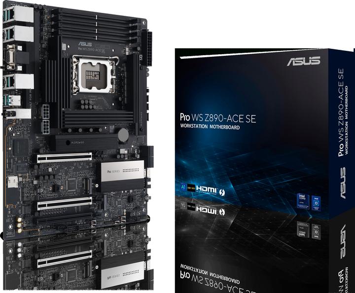 Actual product image ASUS PRO WS Z890-ACE SE (LGA 1851, Intel Z890, ATX)