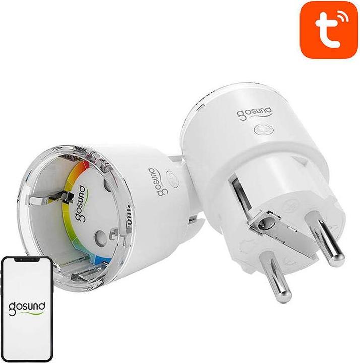 Produktbild Gosund EP2 WiFi smart socket, 2 pieces (two-pack) 10A Tuya