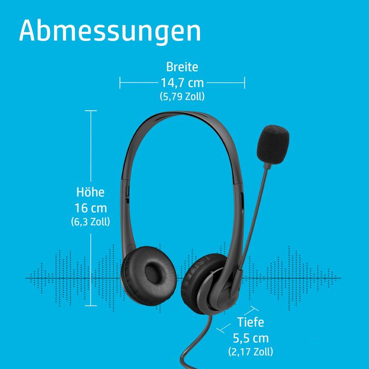 Immagine prodotto HP Cuffia G2 On-Ear (Cablato, USB-A)