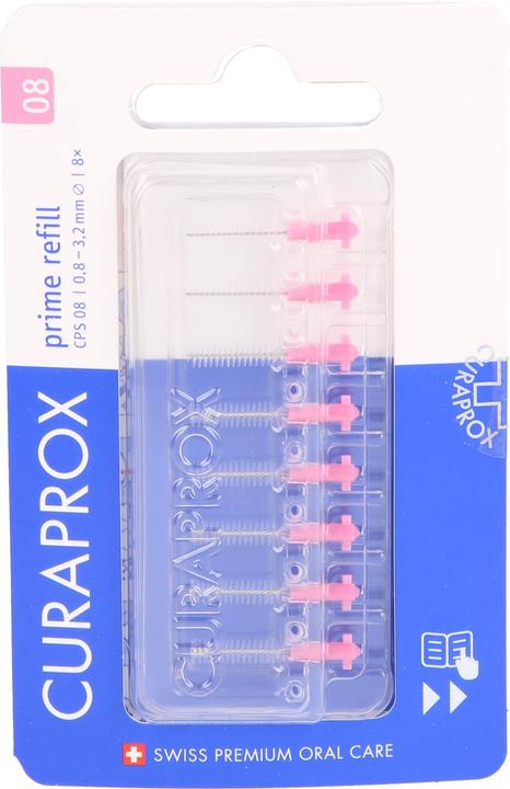 Curaprox CPS 08 Prime Refill (8x) (8 x, 3.20 mm)