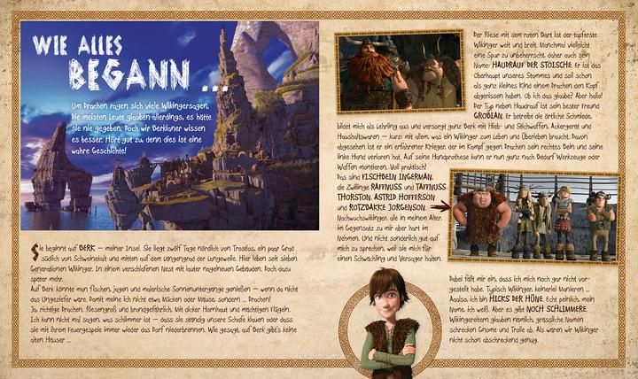 Actual product image Panini Drachenzähmen leicht gemacht 3: Die geheime Welt: Die ganze Geschichte von mir und Ohnezahn - Von (German, Claudia weber, Panini, 2019)