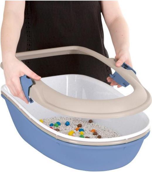 Produktbild Kerbl FURBA Katzentoilette mit Reinigungssieb (Katzenklo offen)