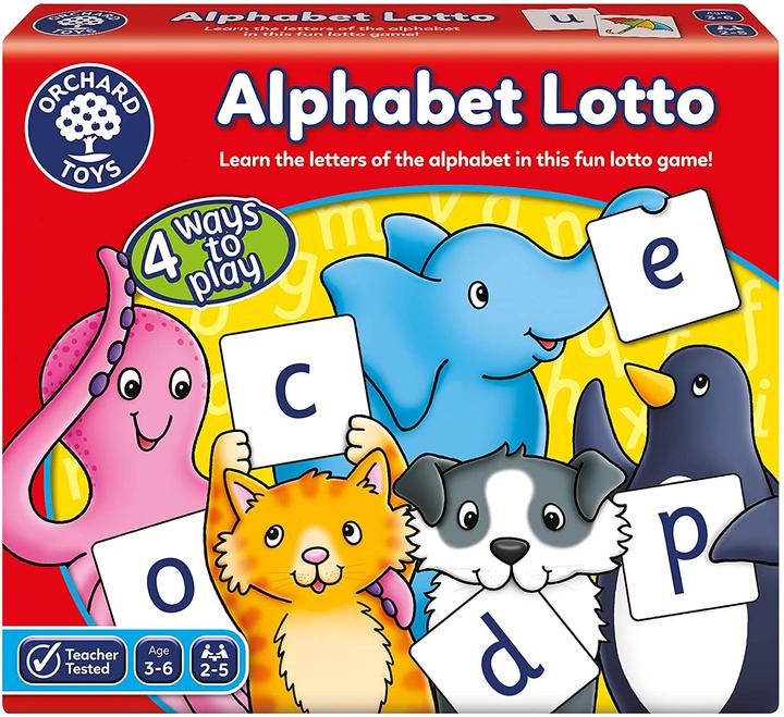Actual product image Orchard Alphabet Lotto