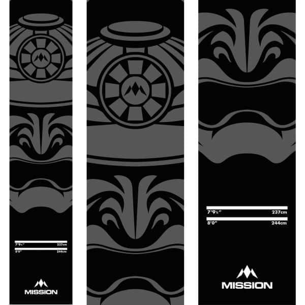 Mission Teppich Dartmatte 290x60cm Samurai