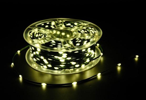 Image du produit Dameco LED Outdoor Lichterkette Grün 100 m (100 m)