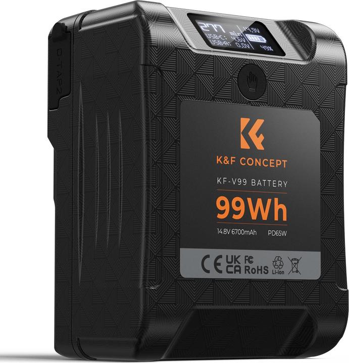 K&F Concept MINI V-Lock 6700mAh 99Wh Camera Battery