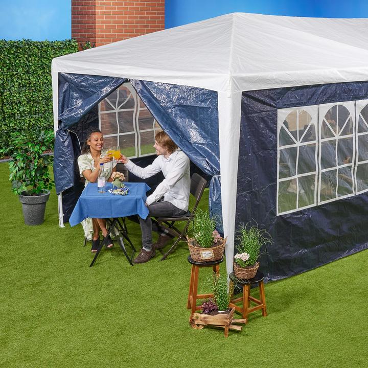 Actual product image Relaxdays 6x pavilion side wall (10 cm, 300 cm)