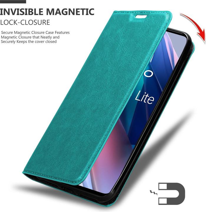 Produktbild Cadorabo Book Invis. Magnet Hülle (Oppo Find X3 Lite)