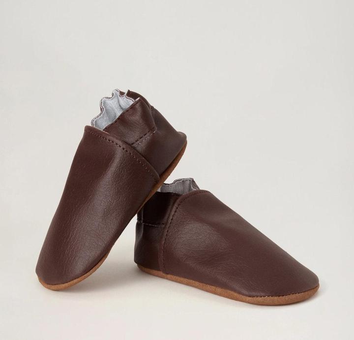 Produktbild BabyMocs Barfuss-Mokassins - Dunkelbraun (14)