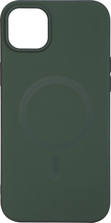 Produktbild Essentials iPhone 14 Plus Silicone Mag Back Cover - Green (Apple iPhone 14 Plus)