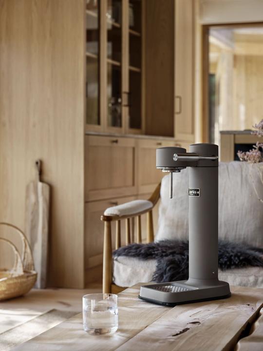 Actual product image Aarke Carbonator 3 stainless steel grey