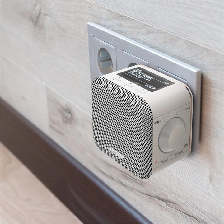 Actual product image Hama digital radio DR40BT-PlugIn, FM/DAB/DAB+/BluetoothÂ (DAB+, FM, Bluetooth)