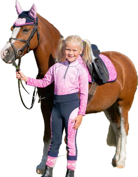 Image du produit Hy Equestrian Collants d'équitation pour filles - Poney Fantasy Horse (146, 152)