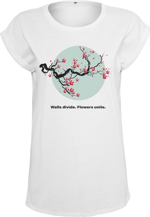 Produktbild Mister Tee Ladies Flowers Unite Tee - 19053 (L)