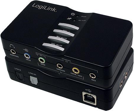 LogiLink USB Sound Box Dolby 7.1 - Scheda audio - 48 kHz - 7.1 - USB (USB)