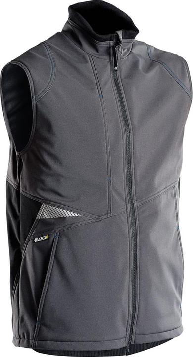 Image du produit Dassy Gilet Softshell Fusion gris anthracite/noir taille L (L)