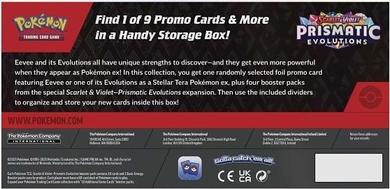 Produktbild Pokémon Prismatic Evolutions (Deutsch, Box Set & Collection)
