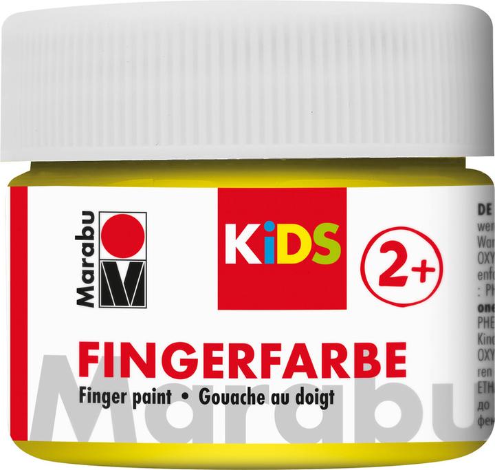 Image du produit Marabu Peinture au doigt (Jaune, Rouge, Bleu, Vert, 100 ml)