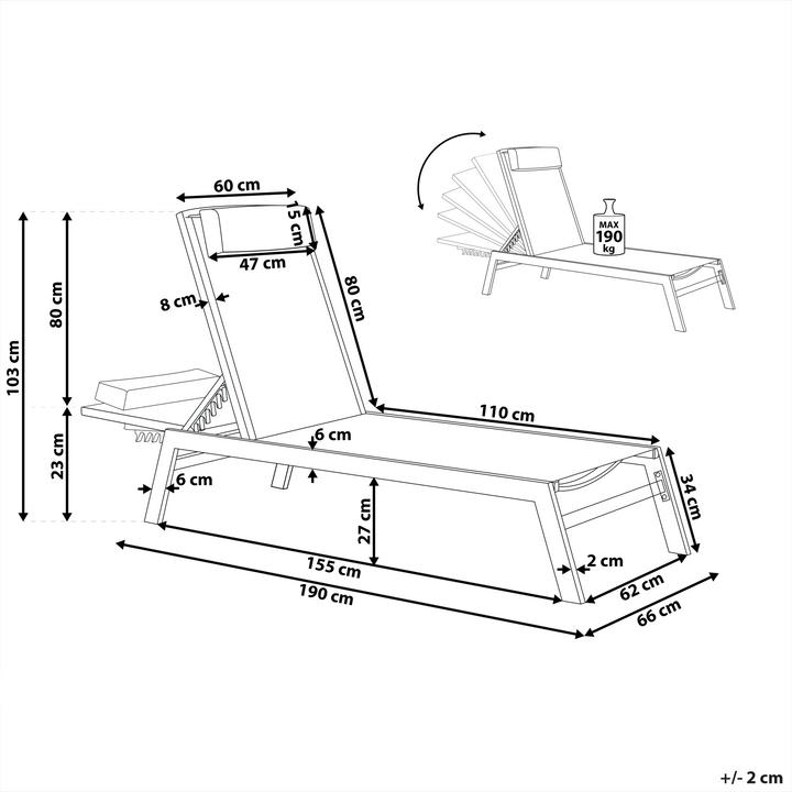 Produktbild Beliani Catania (190 cm)