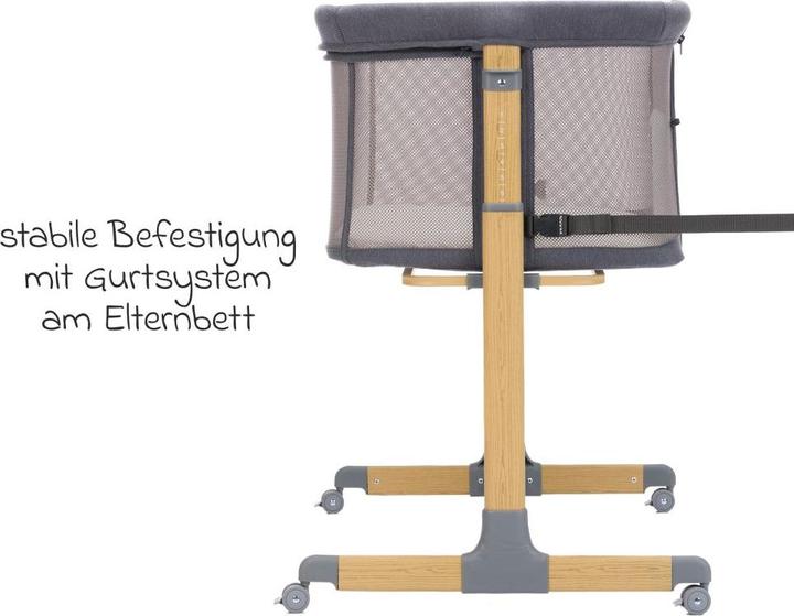 Actual product image Fillikid Beistellbetten Beistellbett Crip 6-fach höhenverstellbar