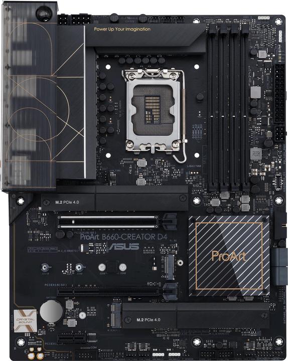 ASUS PROART B660-CREATOR D4 (LGA 1700, Intel B660, ATX)