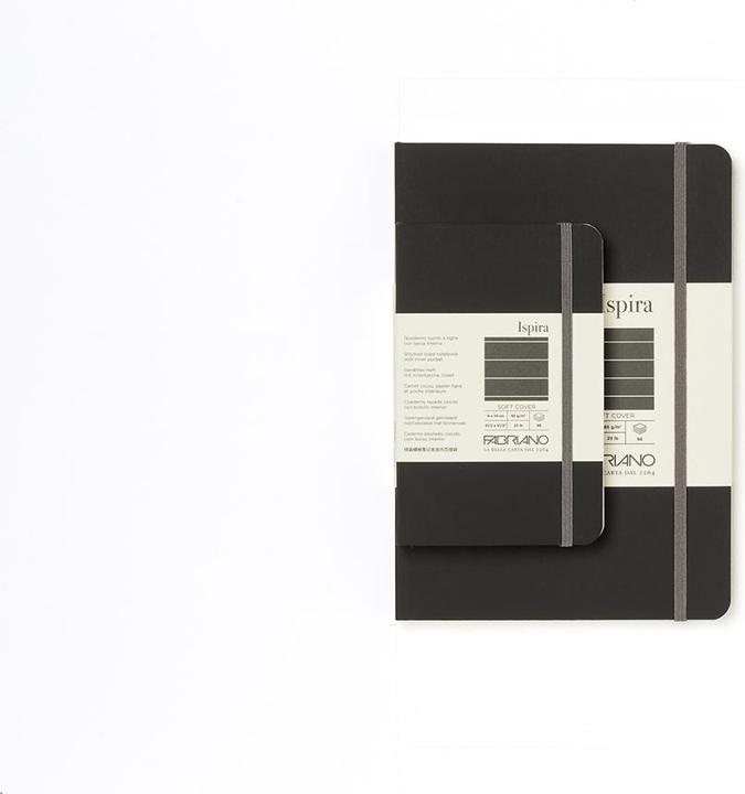 Produktbild Fabriano Ispira Hard-Cover Notebook, 5.8" x 8.3", A5, Lined, Green (A5, Harter Einband)