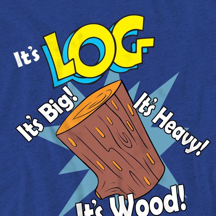 Immagine prodotto Ren & Stimpy It's Log Maglietta Adulto Unisex (XL)