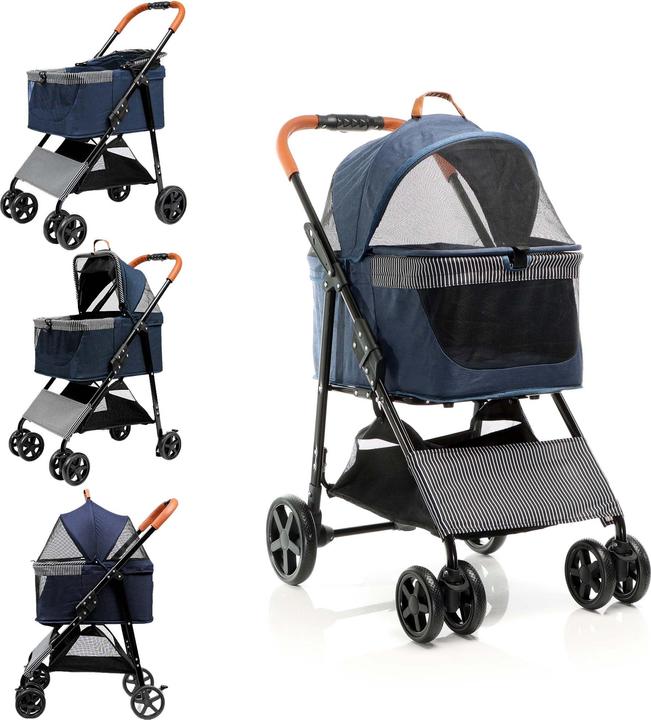 Actual product image Fudajo 2in1 pet stroller (Dog, Foldable, Breathable)