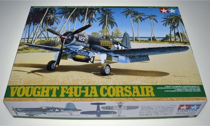Actual product image Tamiya 1:48 WWII US Vought F4U-1A Corsair