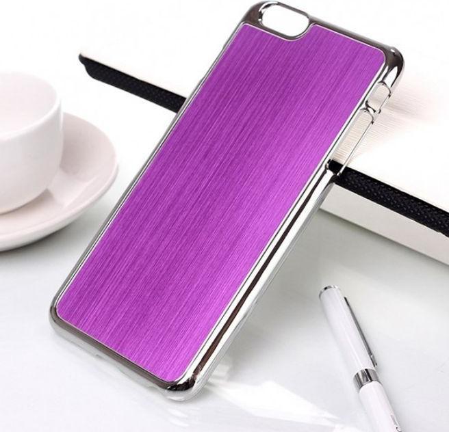 Produktbild MU Classic Hartplastik Hülle im Alu Look (Apple iPhone 6 Plus, Apple iPhone 6s Plus)