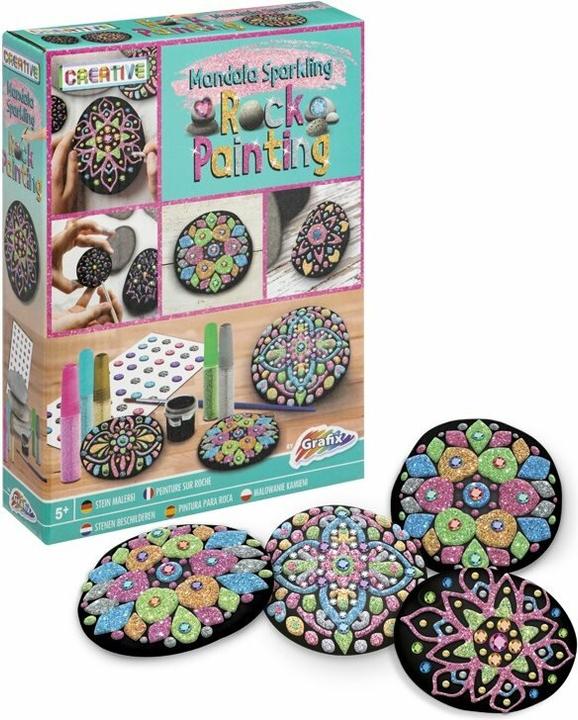 Actual product image Grafix Stone Painting Mandala