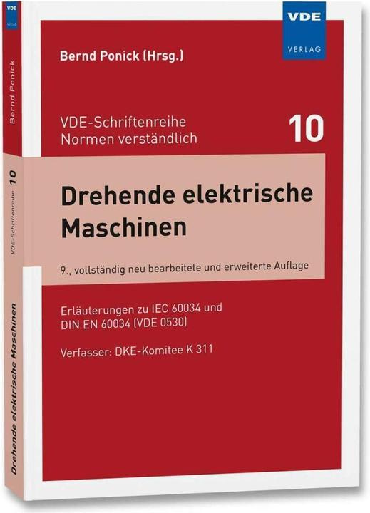 Immagine prodotto Drehende elektrische Maschinen (Tedesco, Bernd Ponick, 2020)