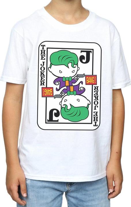 Immagine prodotto Chibi Joker Playing Card Maglietta Ragazzi (116)