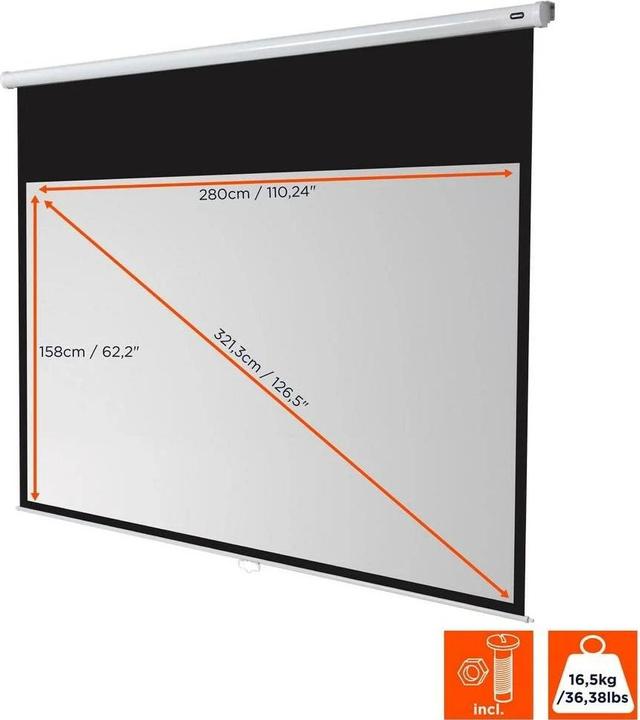 Produktbild Celexon Rollo Economy, Leinwand, 16:9 (125.20", 16:9)