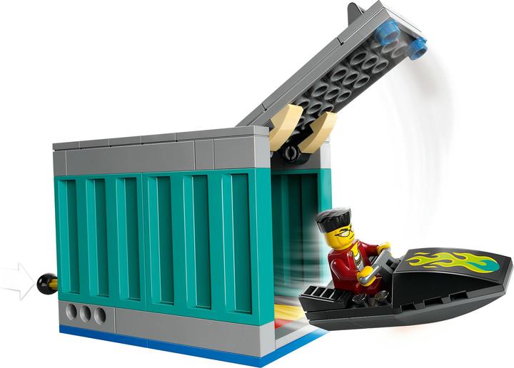 Produktbild LEGO Police Speedboat and Crooks' Hideout (60417, LEGO City)