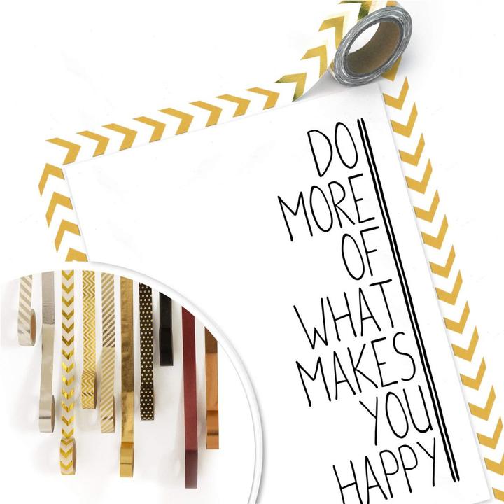 Produktbild Trenddeko Do more of what makes you happy (24 x 30 cm)
