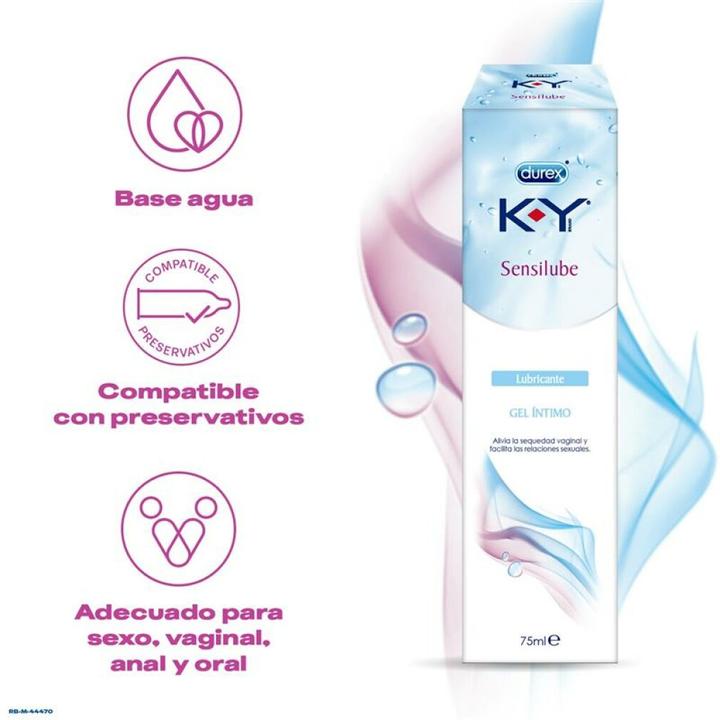 Produktbild Durex sensilube gel intimo ky 75ml (75 ml)