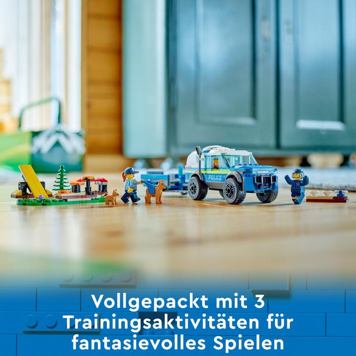 Produktbild LEGO Mobiles Polizeihunde-Training (60369, LEGO City)