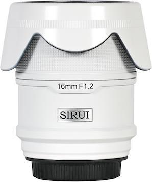 Actual product image Sirui Sniper AS-2S-EW 16mm & 75mm F1.2 APS-C/S35 Auto-Focus Lens(E Mount,White) (Sony E, APS-C / DX)