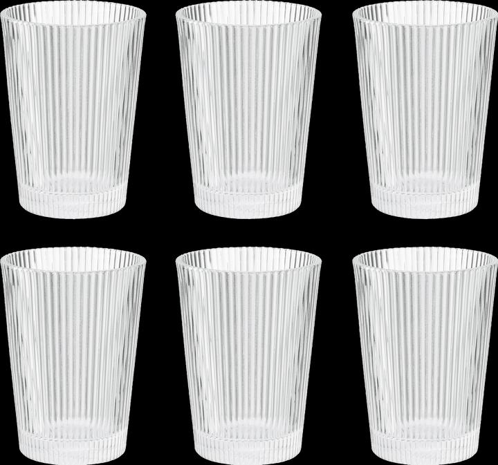 Stelton Pilastro drinking glass 6 Pcs (0.24 l, 6 x)