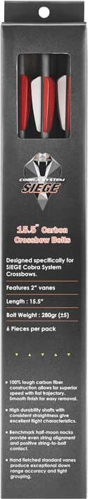 Image du produit Ek Archery Boulons de carbone Siege