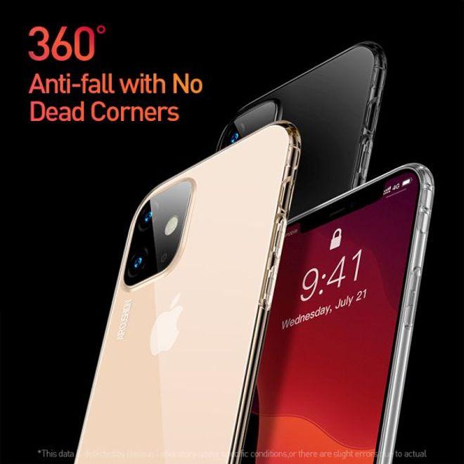 Actual product image Baseus Safety Airbags Series Backcover Cover (Apple iPhone 11)