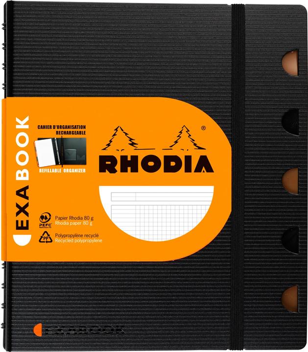 Image du produit Rhodia Exabook Rhodiactive (A1, Quadrillé, Couverture rigide)