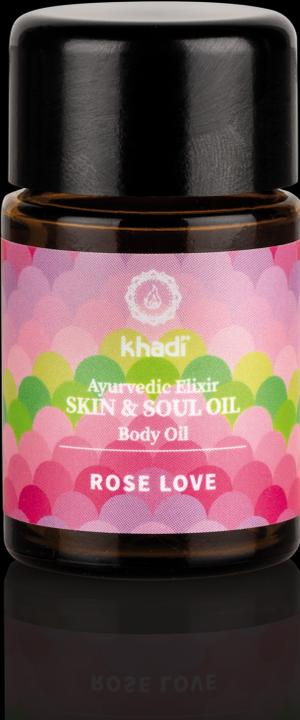 Khadi Körperöl Rose Love 10 ml (Körperöl, 10 ml)